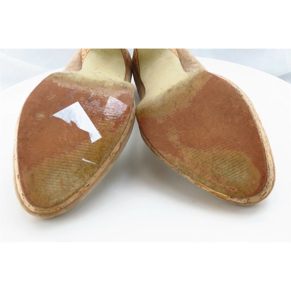 Alfani Women Sz 6.5 M Brown Platform Suede Shoes Maddy - Picture 6 of 7